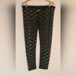 Lace Floral Leggings